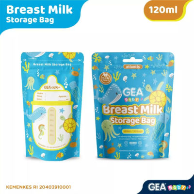 GEA Baby Breastmilk Storage Bags Kantong Asi 120ml thumbnail 7