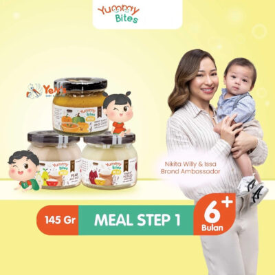 Yummy Bites Meal Step 1 / 2 / 3- Makanan Bayi MPASI 145 GR thumbnail 4