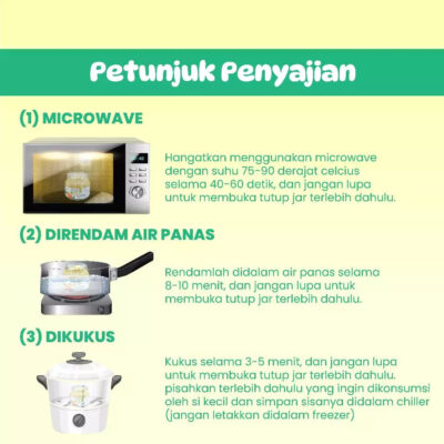 Yummy Bites Meal Step 1 / 2 / 3- Makanan Bayi MPASI 145 GR thumbnail 7