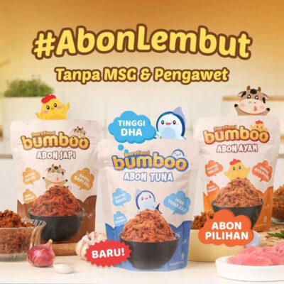 BUMBOO Abon Asli - Tekstur Lembut MPASI Si Kecil - Sumber Protein - Tanpa MSG - Tanpa Pengawet thumbnail 2