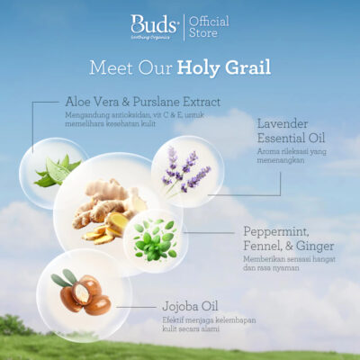 Buds Organics Calming Rub Cream | Calming Baby Cream - Krim Bayi dan Anak 30ml / 50ML thumbnail 3