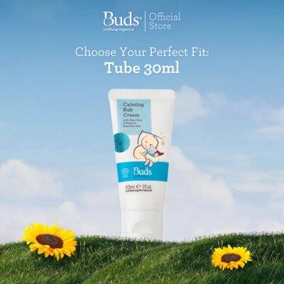 Buds Organics Calming Rub Cream | Calming Baby Cream - Krim Bayi dan Anak 30ml / 50ML thumbnail 5