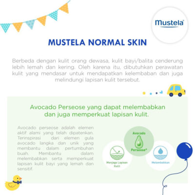 Mustela Hydrabebe Body lotion 300 ml - Lotion Bayi thumbnail 4