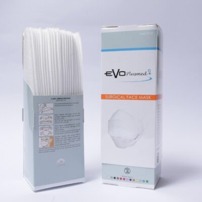 EVO Plusmed Masker / Surgical Face Mask Earloop Isi 20Pcs / 25Pcs thumbnail 3