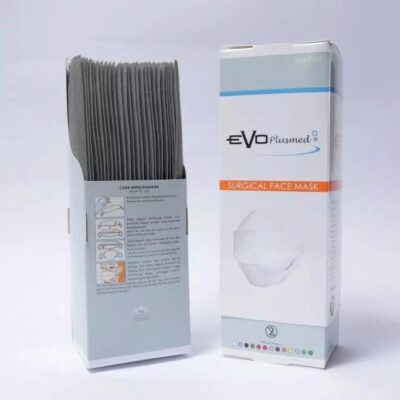 EVO Plusmed Masker / Surgical Face Mask Earloop Isi 20Pcs / 25Pcs thumbnail 5
