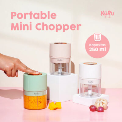 KURU FC2001 Electric Baby Food Chopper /  Blender Makanan Bayi Mpasi / Food Grade Material thumbnail 2