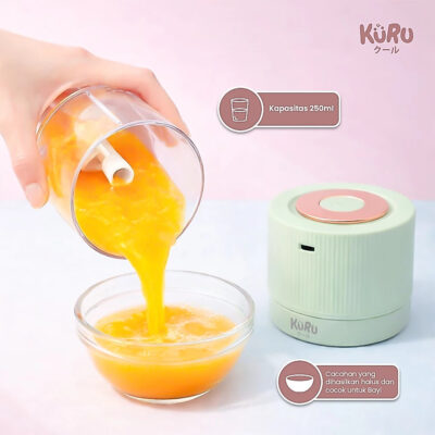KURU FC2001 Electric Baby Food Chopper /  Blender Makanan Bayi Mpasi / Food Grade Material thumbnail 3