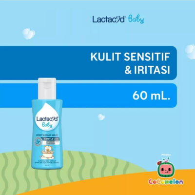 Lactacyd Baby Gentle Care 2in1 Body Wash and Hair Shampoo 60mL thumbnail 2