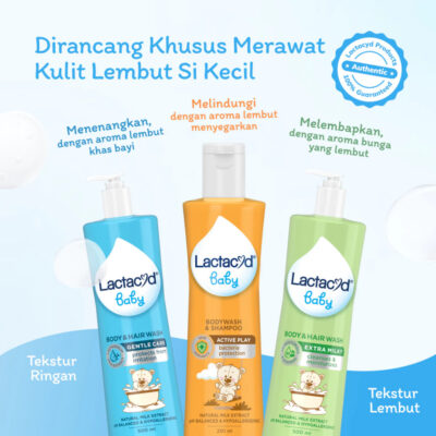 Lactacyd Baby Gentle Care 2in1 Body Wash and Hair Shampoo 60mL thumbnail 6