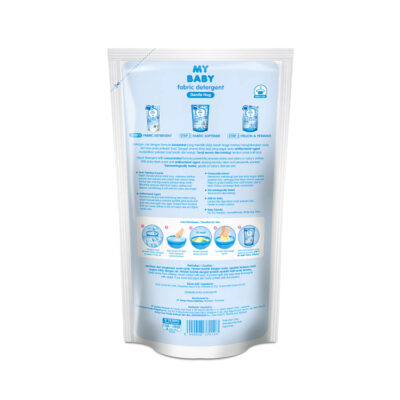 MY BABY Liquid Detergent Gentle Hug Refill 450 ml (1 Pcs) - Deterjen Pakaian Anti Bakteri thumbnail 3
