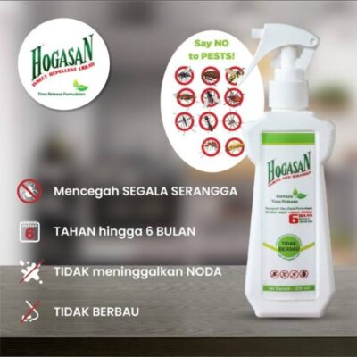Hogasan Cairan Anti Serangga Pembasmi Nyamuk Kecoa Semut Spray Rumah Tangga Aman Untuk Keluarga thumbnail 2