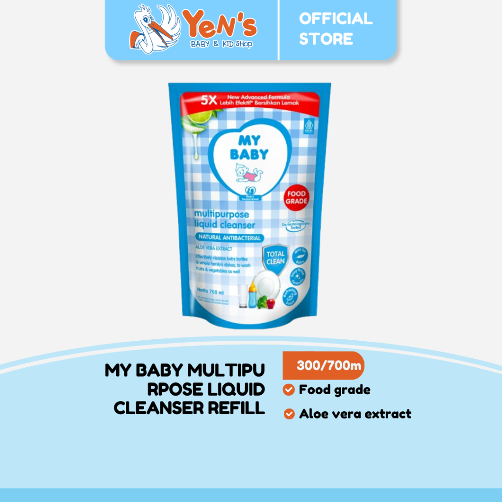 MY BABY Multipurpose Liquid Cleanser Refill 300ML / 700ML