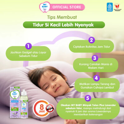 MY BABY Minyak Telon Plus Lavender 60ml / 90ml / 150 mL - Minyak Bayi Anti Nyamuk 8 Jam thumbnail 2