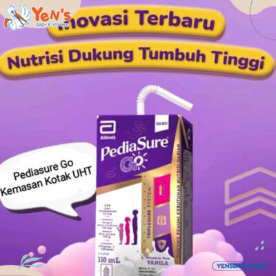 Pediasure Go 110 ml Susu UHT Pediasure Vanila / Coklat thumbnail 2