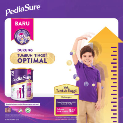 Pediasure Go 110 ml Susu UHT Pediasure Vanila / Coklat thumbnail 6