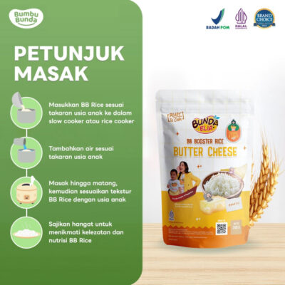 Bumbu Bunda Elia BB Rice 200gr - Beras MPASI Double Protein | Makanan Bayi No MSG - BB Booster thumbnail 5