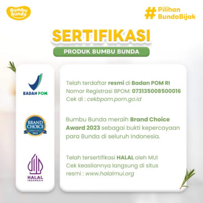 Bumbu Bunda Elia BB Rice 200gr - Beras MPASI Double Protein | Makanan Bayi No MSG - BB Booster thumbnail 6