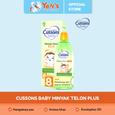 Cussons Baby Minyak Telon Plus 8 jam 60ml / 90 ml / minyak telon bayi