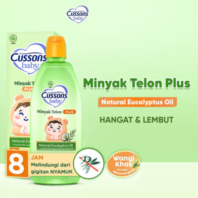Cussons Baby Minyak Telon Plus 8 jam 60ml / 90 ml / minyak telon bayi thumbnail 6