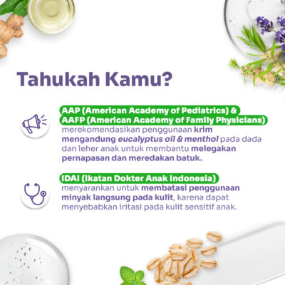 Expert Care Calming Rub Cream 50G / Aroma Telon & Lavender / Kuatkan Imun Legakan Napas Redakan Kembung thumbnail 2