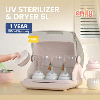 Emily UV Sterillizer & Dryer 6L 60W Low Watt / Sterillizer Baby / Sterillizer Botol Bayi