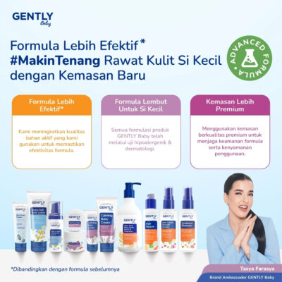 GENTLY Calming Baby Cream 20 gr / 50 gr - Perlengkapan Bayi Newborn Nyaman untuk si Kecil thumbnail 3