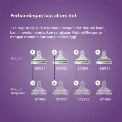 Philips Avent Teat Natural 3.0 SCY962/02 Dot Botol Bayi thumbnail 4