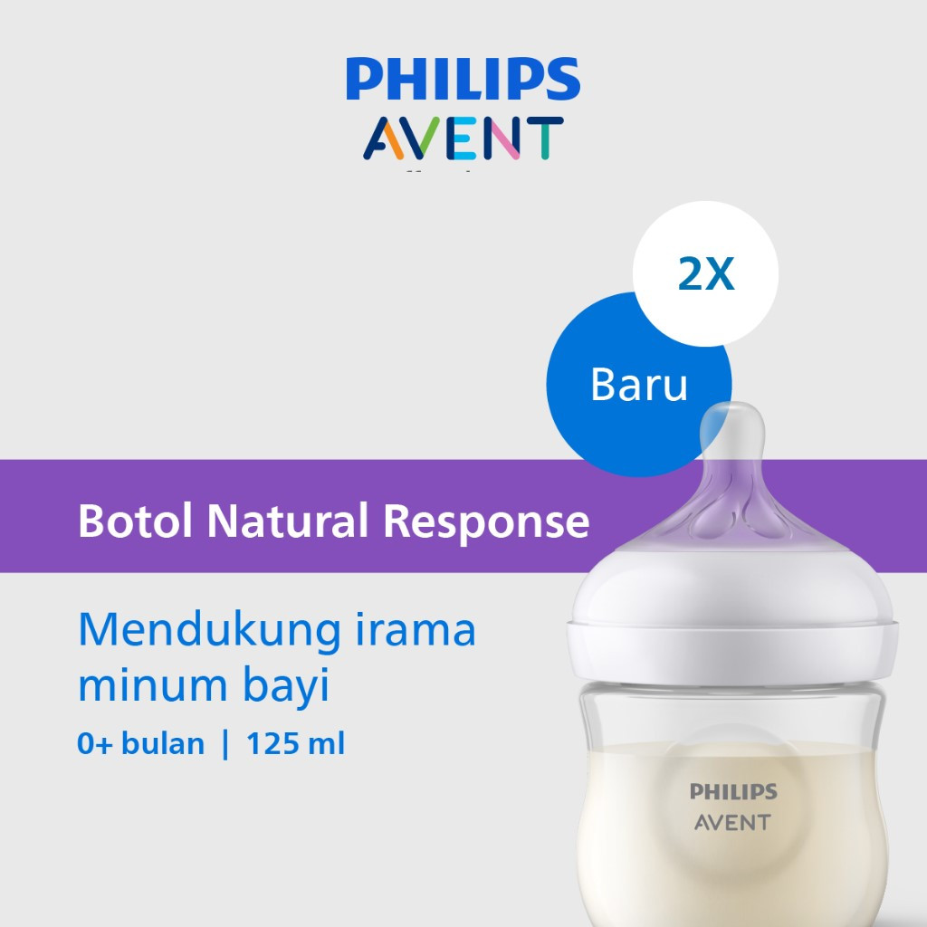 Philips Avent Bottle Natural 3.0 4OZ SCY900/02 Botol Susu Bayi