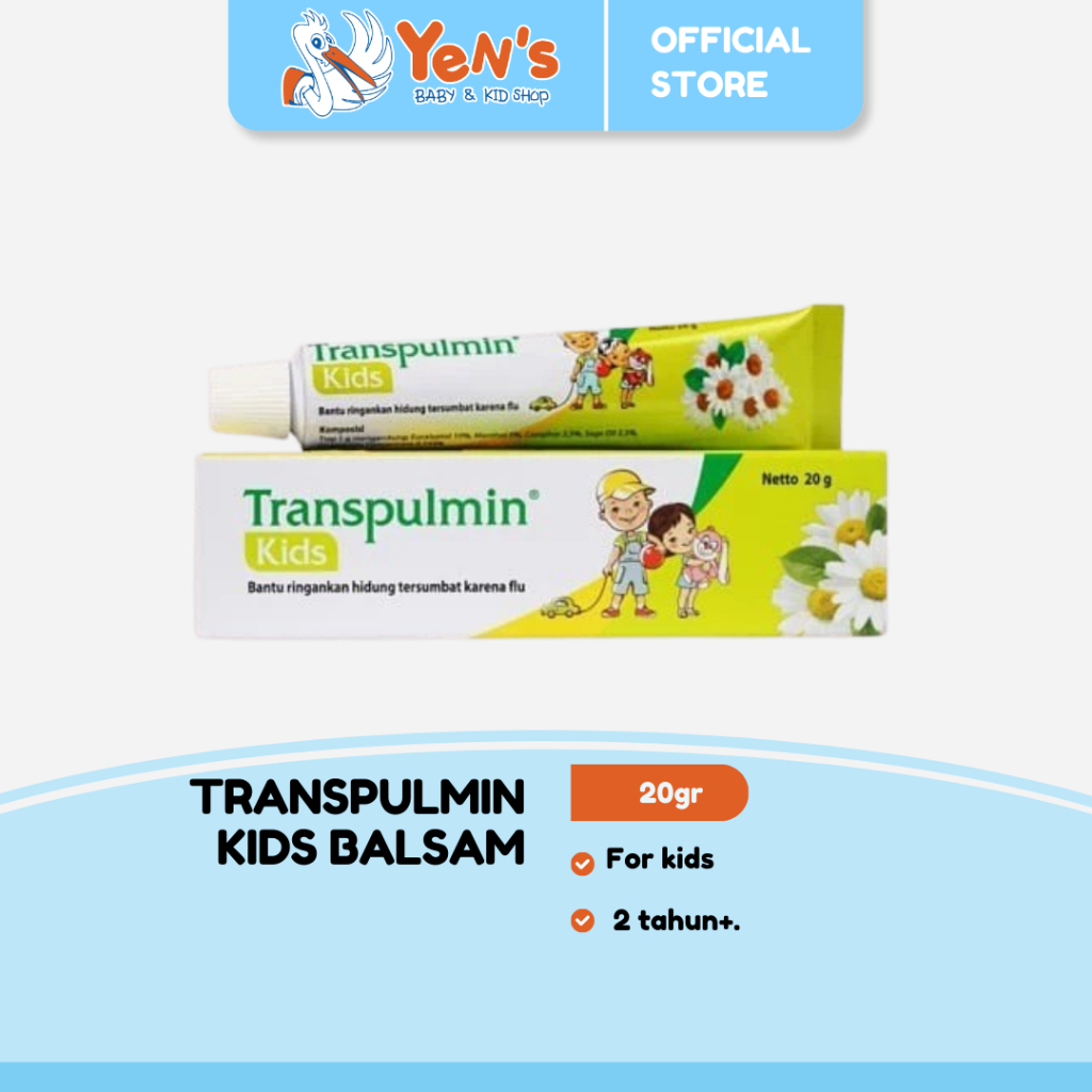 Transpulmin Kids Balsam - 20gr - Balsam anak