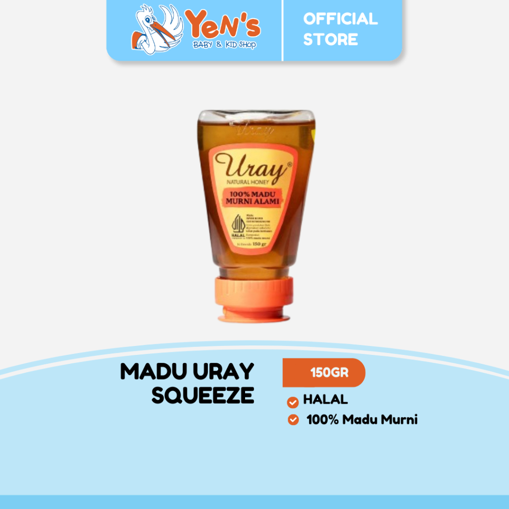 Madu Uray Squeeze - 100% Madu Murni 150GR HALAL
