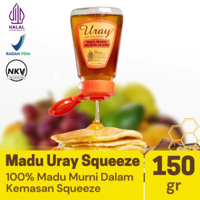 Madu Uray Squeeze - 100% Madu Murni 150GR HALAL thumbnail 4