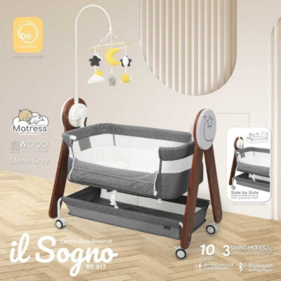 Babyelle il Sogno Electric Bassinet Baby Box - Ranjang Tidur Bayi BE917 thumbnail 4
