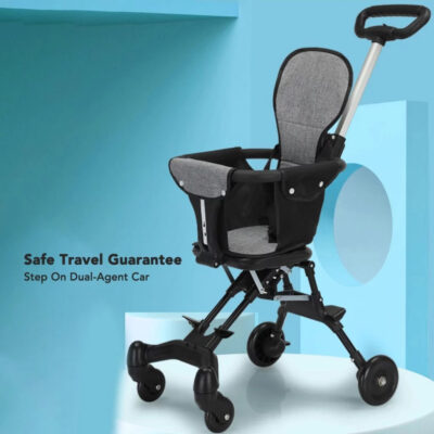 Sakumini Stroller Portable Foldable - Kereta Dorong Lipat - Stroler Anak Bayi Travelling thumbnail 2