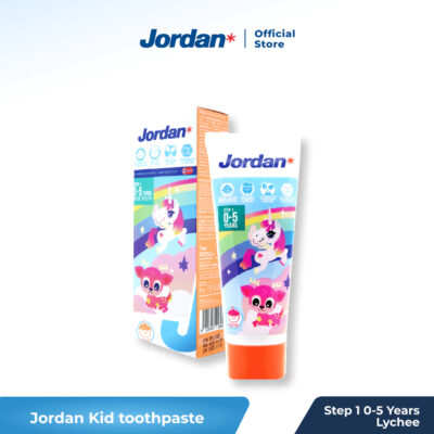 Jordan Oral Care Kids Toothpaste Step 1 / Step 2 - Pasta Gigi Anak thumbnail 2