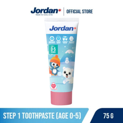 Jordan Oral Care Kids Toothpaste Step 1 / Step 2 - Pasta Gigi Anak thumbnail 3