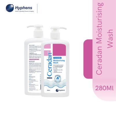 Ceradan Moisturising Wash 280 Ml For Face & Body thumbnail 2