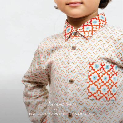 Little Palmerhaus Saraya Boy Attire Set (Setelan Baju Koko Anak Usia 1-6 Tahun) - Baju Lebaran 2026 thumbnail 2
