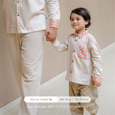 Little Palmerhaus Saraya Boy Attire Set (Setelan Baju Koko Anak Usia 1-6 Tahun) - Baju Lebaran 2026 thumbnail 3
