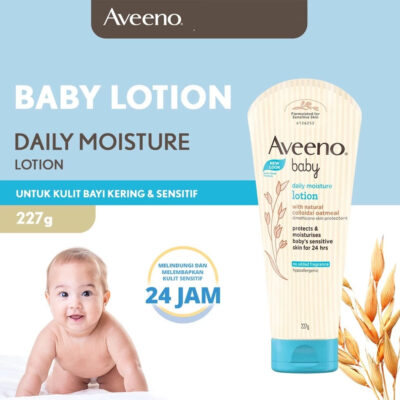 Aveeno Baby Daily Moisture Lotion 227gr thumbnail 2