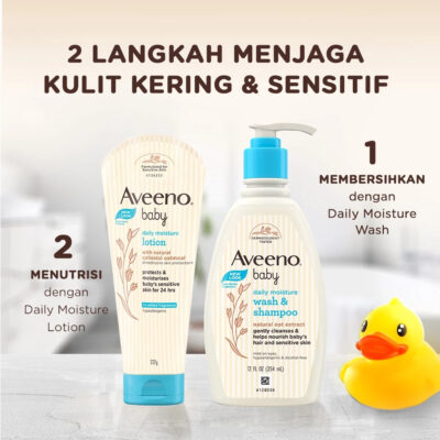Aveeno Baby Daily Moisture Lotion 227gr thumbnail 7