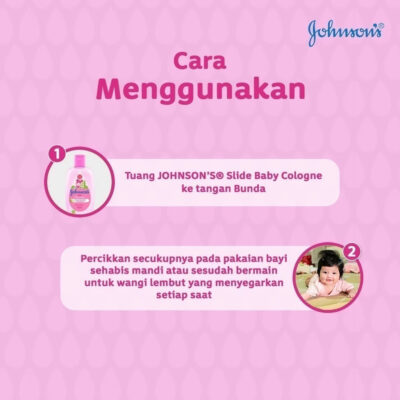 JOHNSON'S Slide Baby Cologne - Minyak Wangi Bayi 100ml - Parfum Bayi thumbnail 8