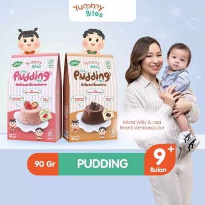 Yummy Bites Silky Pudding MPASI 90 gr / Pudding Lembut MPASI Bayi / Cemilan Bayi Tanpa Pengawet thumbnail 2
