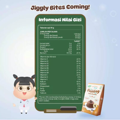 Yummy Bites Silky Pudding MPASI 90 gr / Pudding Lembut MPASI Bayi / Cemilan Bayi Tanpa Pengawet thumbnail 4
