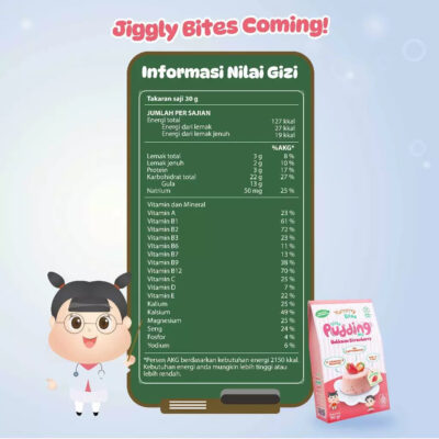 Yummy Bites Silky Pudding MPASI 90 gr / Pudding Lembut MPASI Bayi / Cemilan Bayi Tanpa Pengawet thumbnail 5