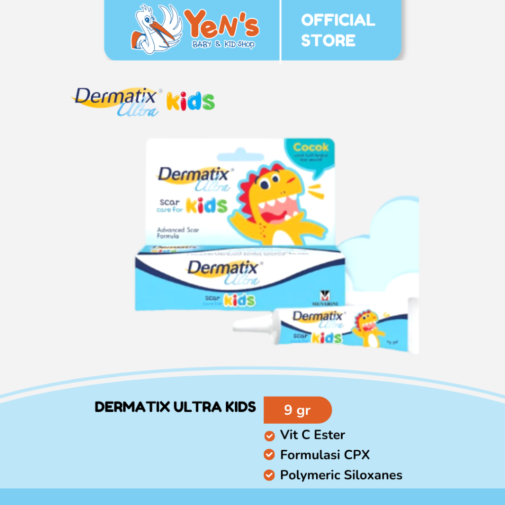 Dermatix Ultra Kids 9gr - Memudarkan dan  Merawat Bekas Luka Anak