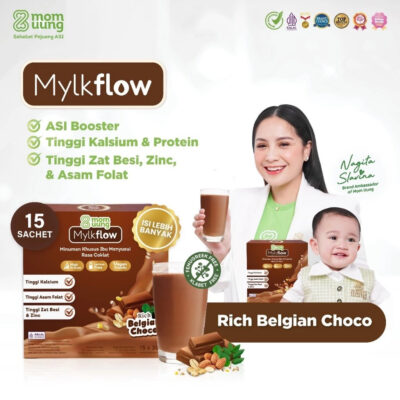Mom Uung Susu Mylkflow 15 Sachet - Susu Pelancar ASI Halal BPOM thumbnail 3