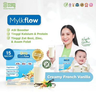 Mom Uung Susu Mylkflow 15 Sachet - Susu Pelancar ASI Halal BPOM thumbnail 4