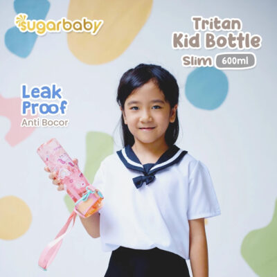 Sugarbaby Tritan Kid Bottle Slim 600 ml botol minum anak BPA free Aman/Premium Tritan Eastman Bottle thumbnail 5