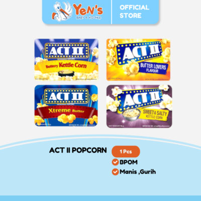 ACT II Microwave Popcorn Caramelo, Sweet & Salty, Butter, Cheddar