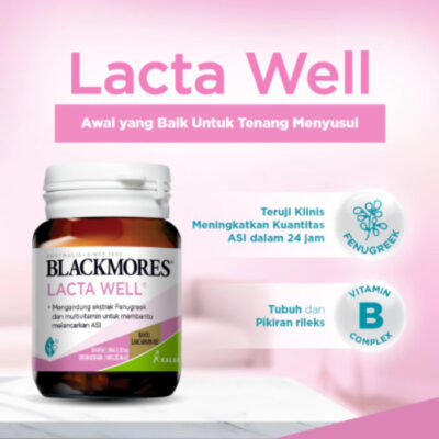 Blackmores Lacta Well 30 Kapsul / 60 Kapsul - BPOM - Halal thumbnail 2